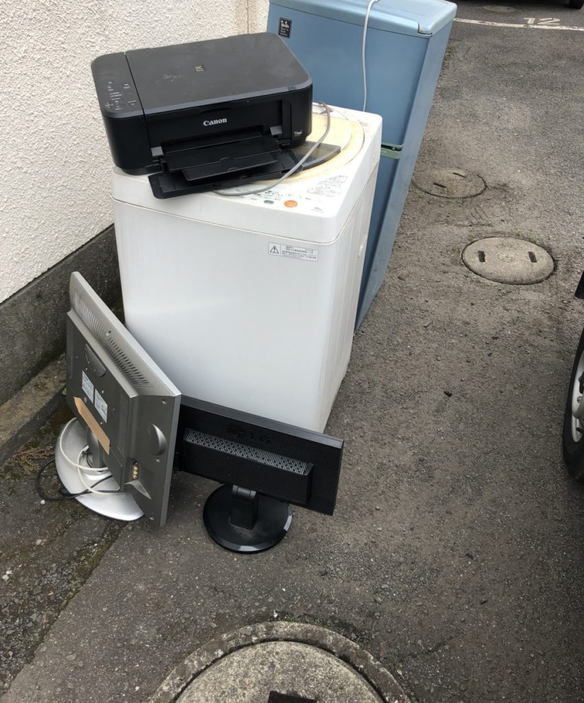 【逗子市】テレビ、冷蔵庫、洗濯機、電子レンジ等の回収・処分ご依頼