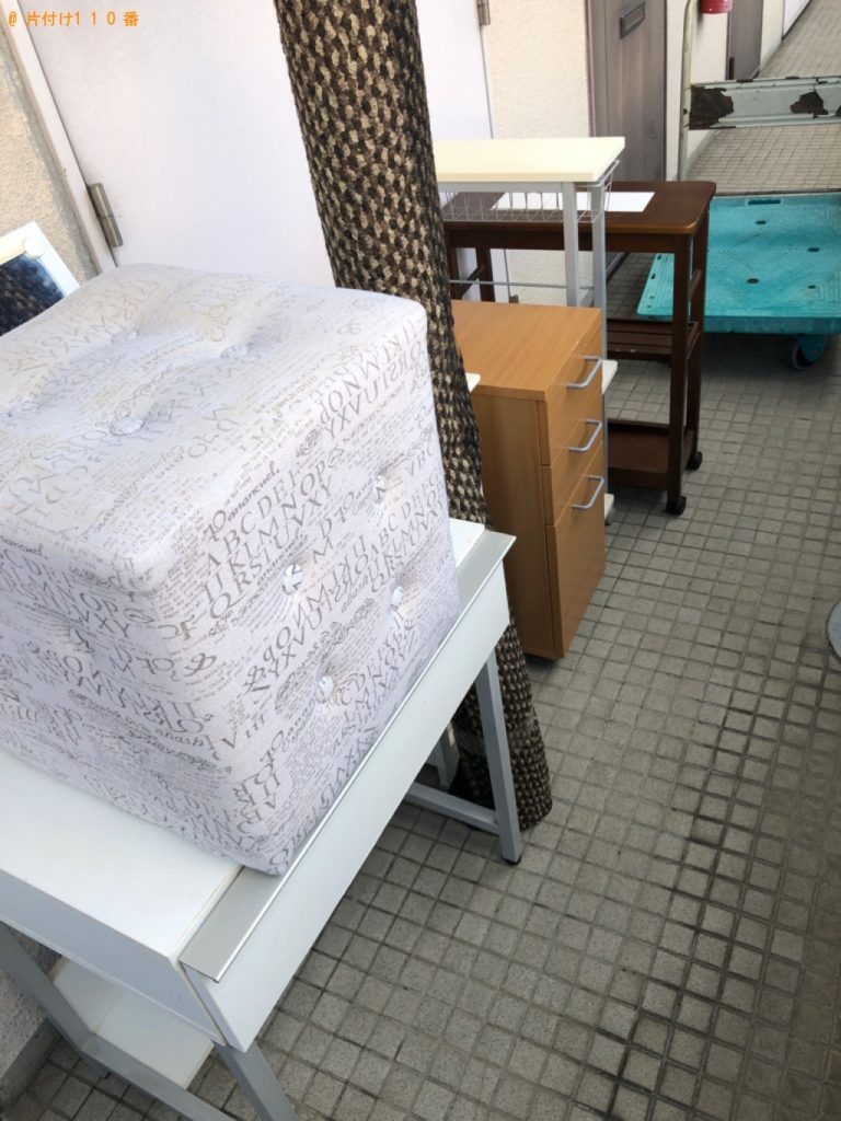 【厚木市】引き出し、キッチンワゴン、鏡台等の回収・処分