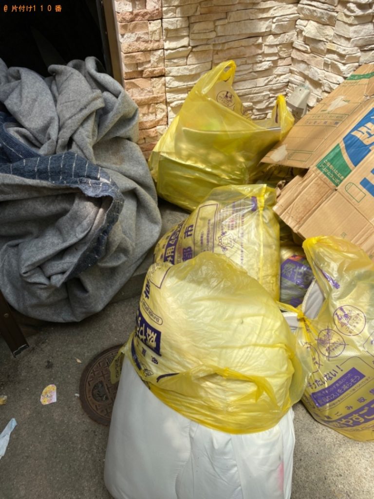 【鎌倉市】遺品整理に伴い軽トラック1台程度の出張不用品回収・処分ご依頼