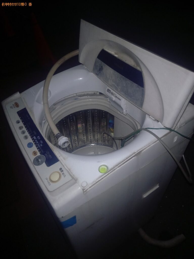 【川崎市川崎区】洗濯機の回収・処分ご依頼　お客様の声
