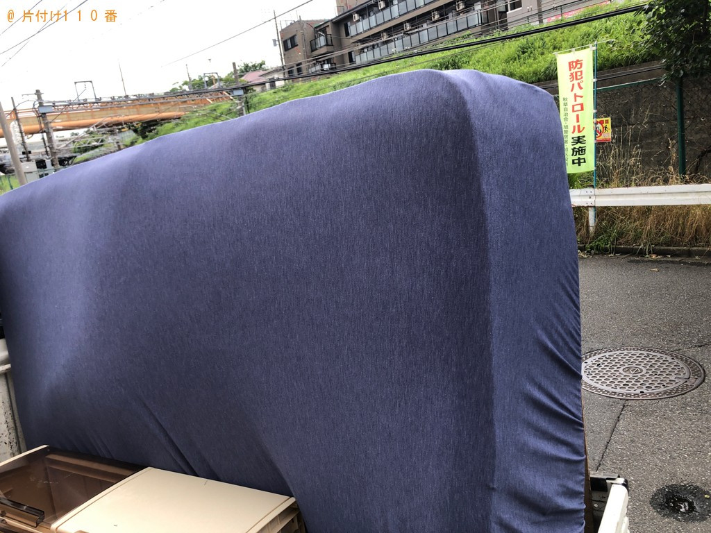 【横浜市旭区柏町】セミダブルマットレスの回収・処分ご依頼