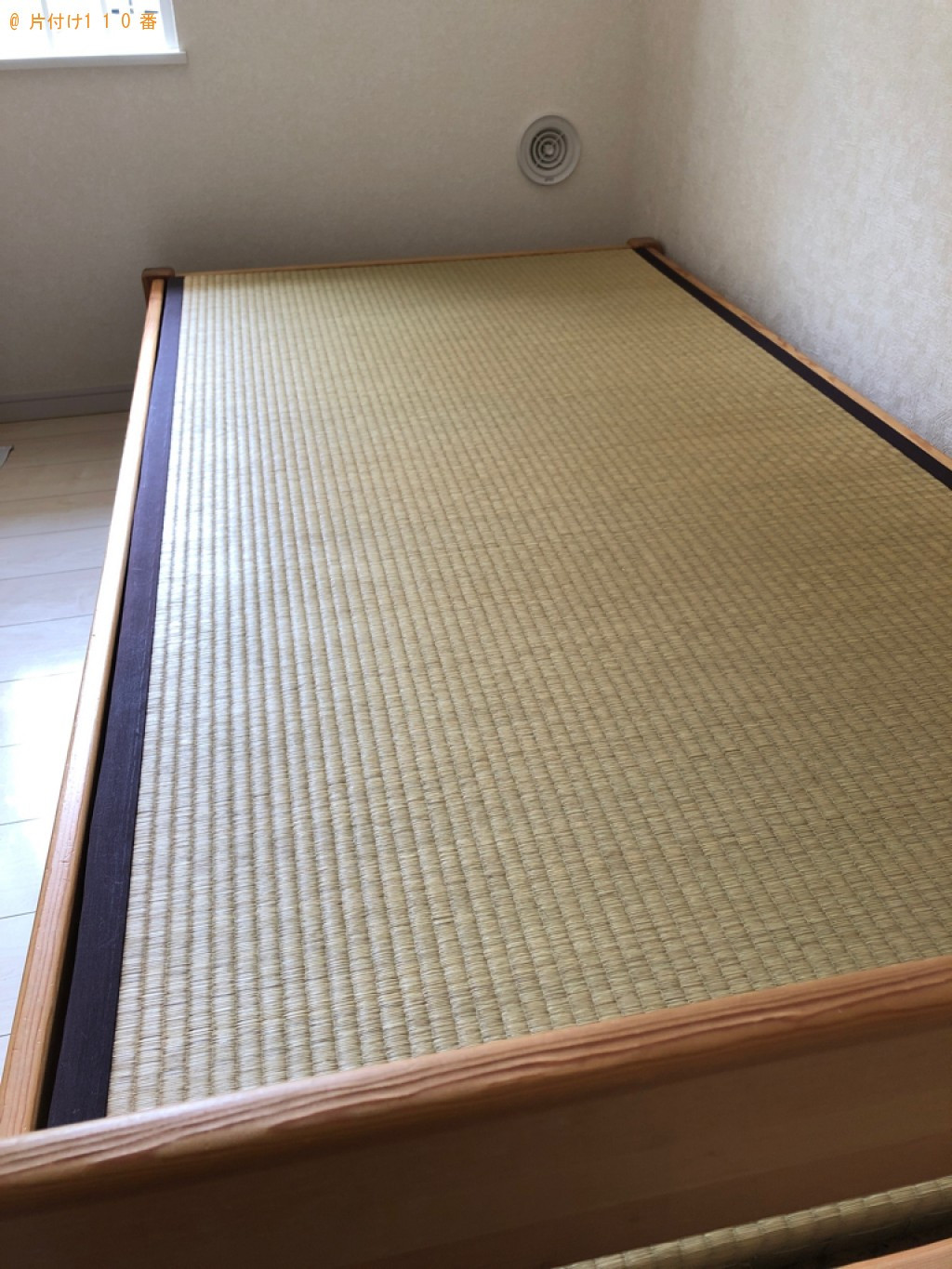 【横浜市南区】畳付きシングルベッドの回収・処分ご依頼　お客様の声