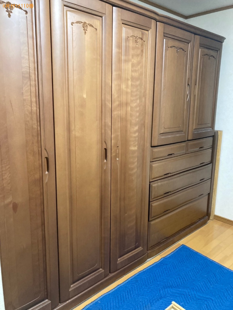 【相模原市南区】婚礼タンスの回収・処分ご依頼　お客様の声