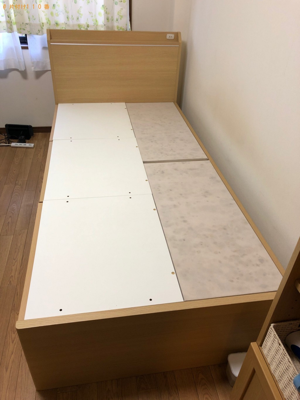 【足柄下郡箱根町】シングルベッドの回収・処分ご依頼　お客様の声