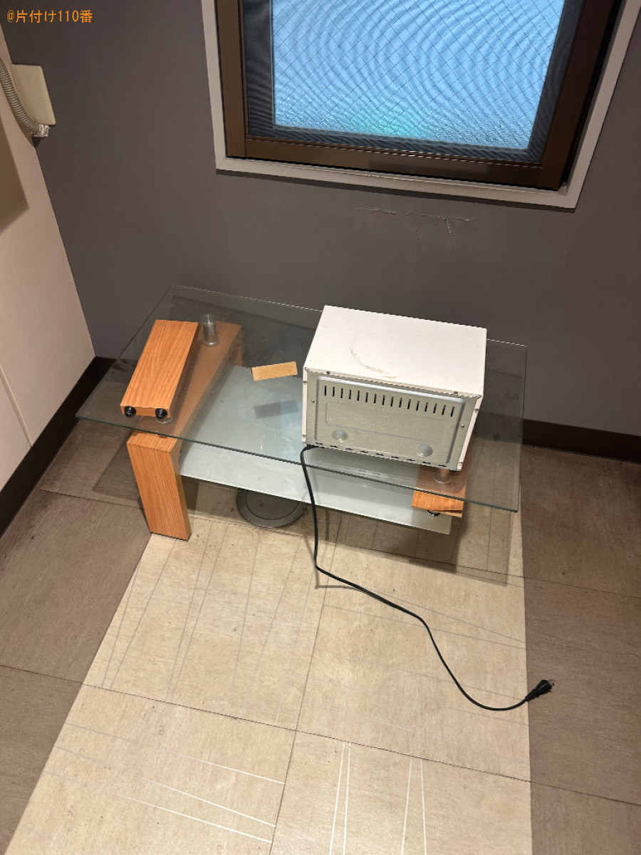【川崎市幸区】ソファーベッド、テーブル、電子レンジ等の回収・処分